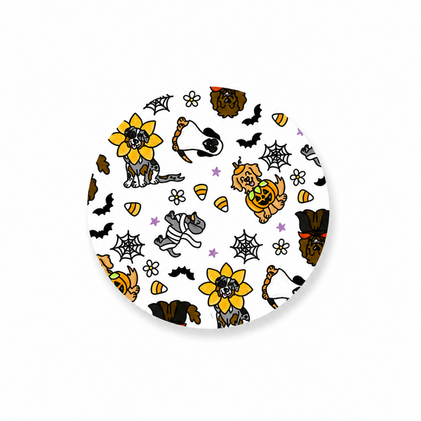 Halloween Dogs | Hard Board Add-On - BadgeSmith