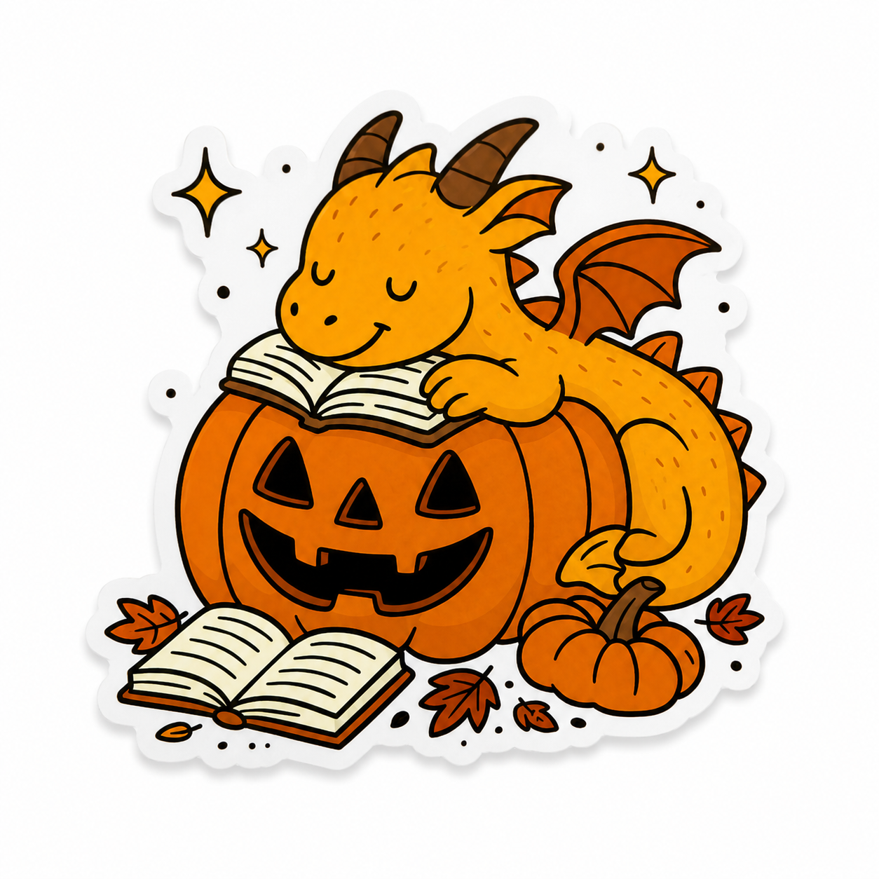 Halloween Dragon | Plastic Add-On - BadgeSmith