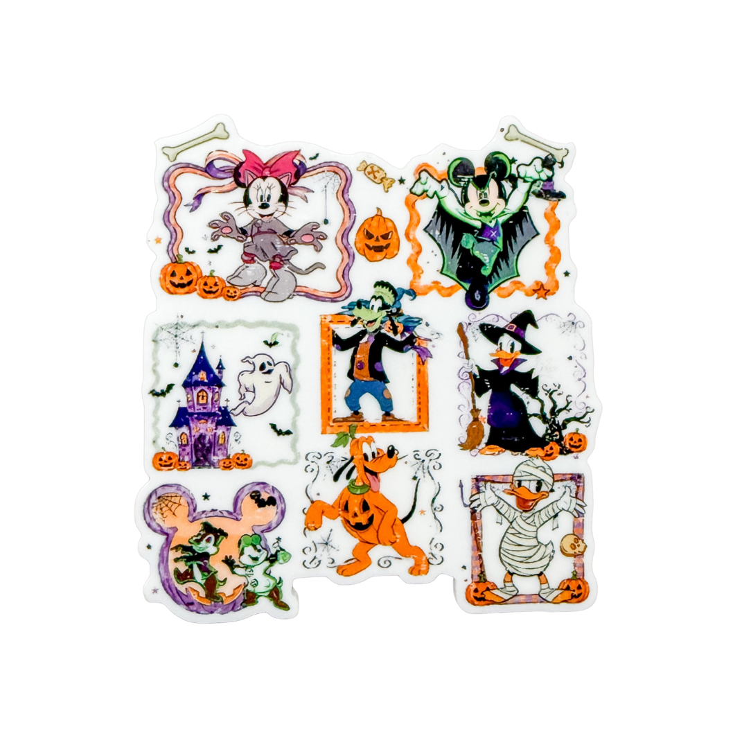 Halloween Mickey And Friends | Plastic Add-On - BadgeSmith