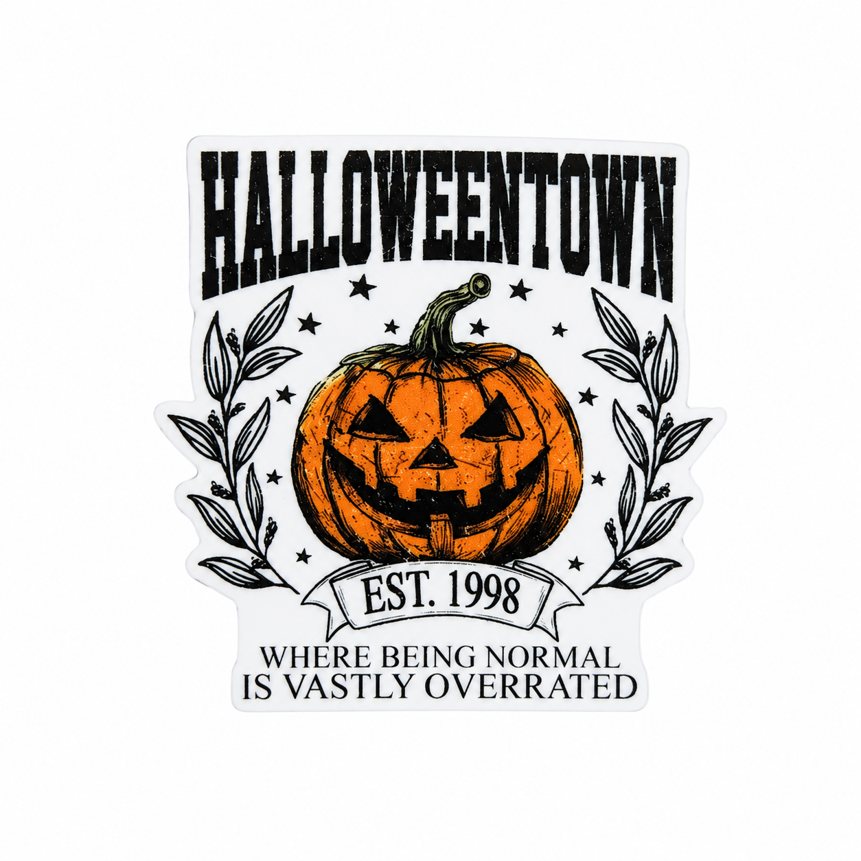 Halloween Town | Plastic Add-On - BadgeSmith
