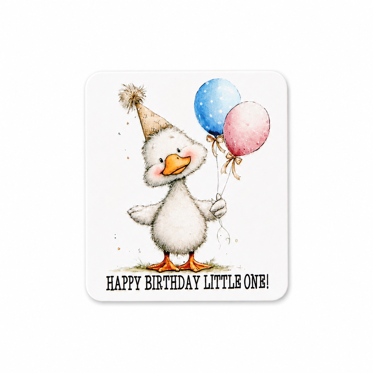Happy Birthday Little One | Plastic Add-On - BadgeSmith