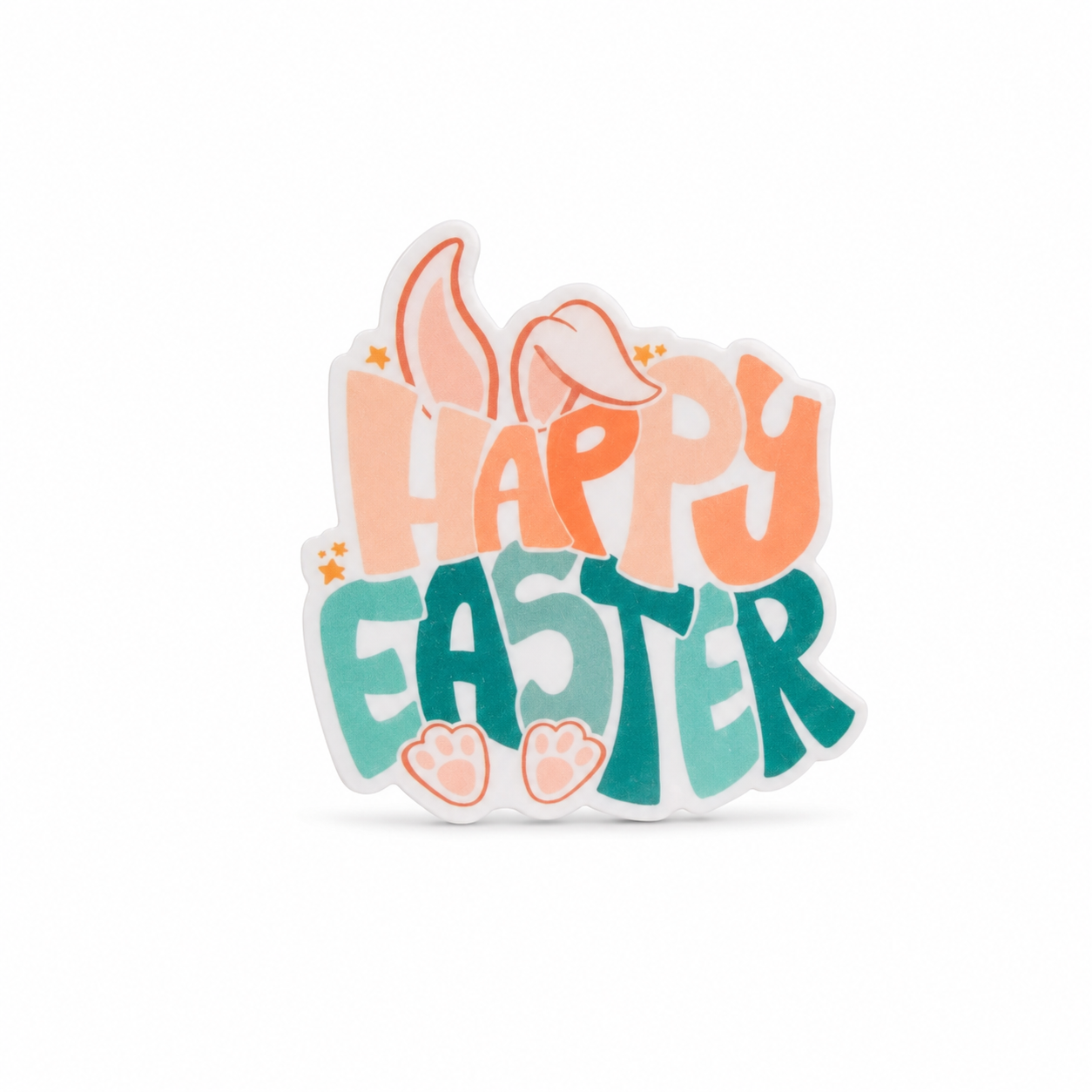 Happy Easter | Plastic Add-On - BadgeSmith