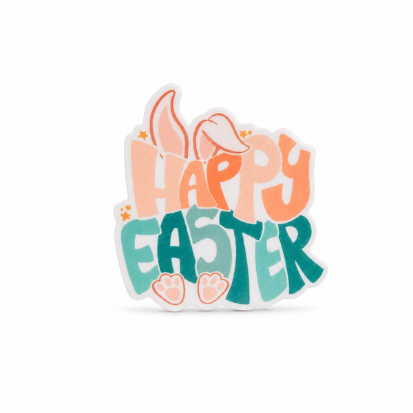 Happy Easter | Plastic Add-On - BadgeSmith
