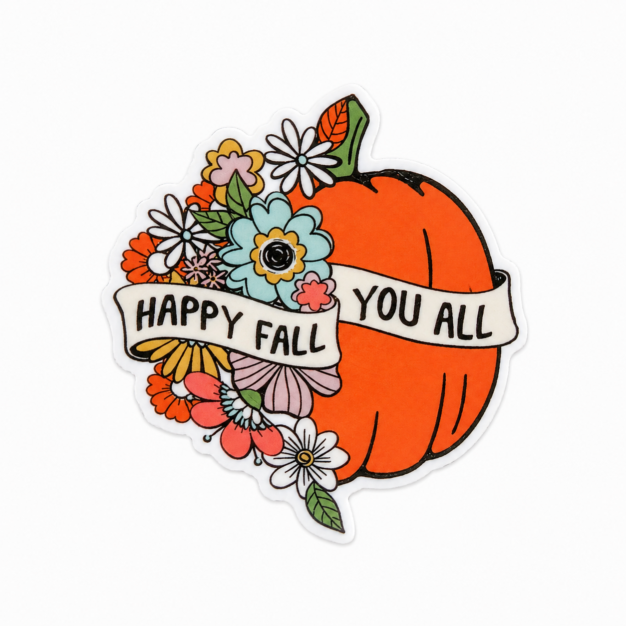 Happy Fall You All | Plastic Add-On - BadgeSmith