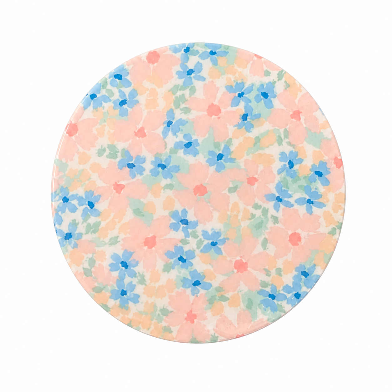 Soft Pastel Flowers | Hard Board Add-On - BadgeSmith