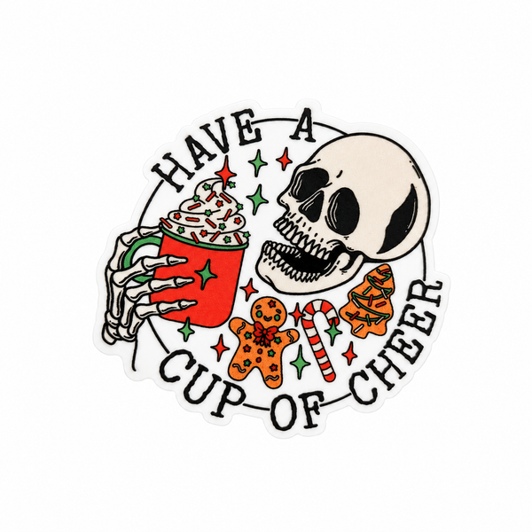 Cup of Cheer | Plastic Add-On - BadgeSmith