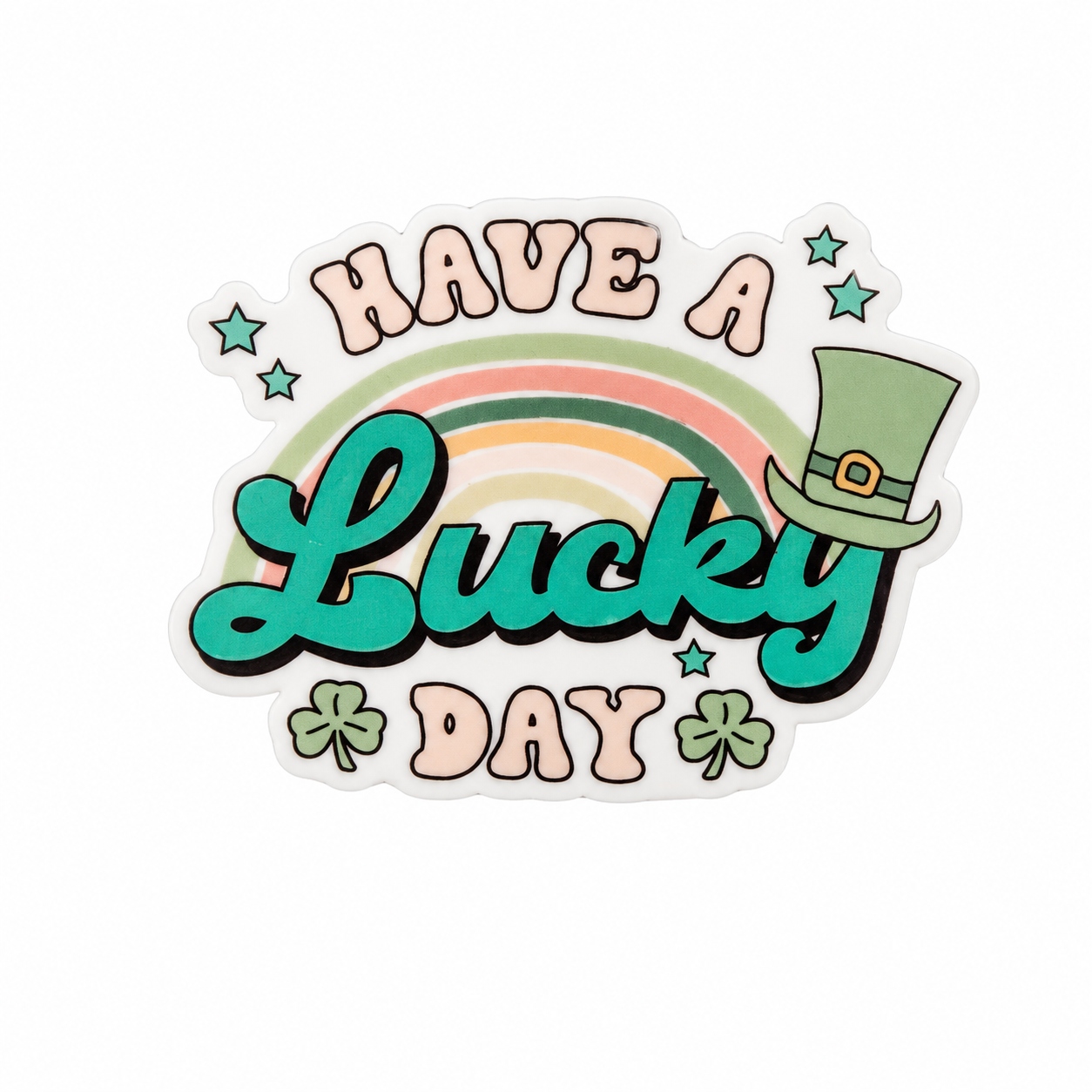 Have A Lucky Day | Plastic Add-On - BadgeSmith