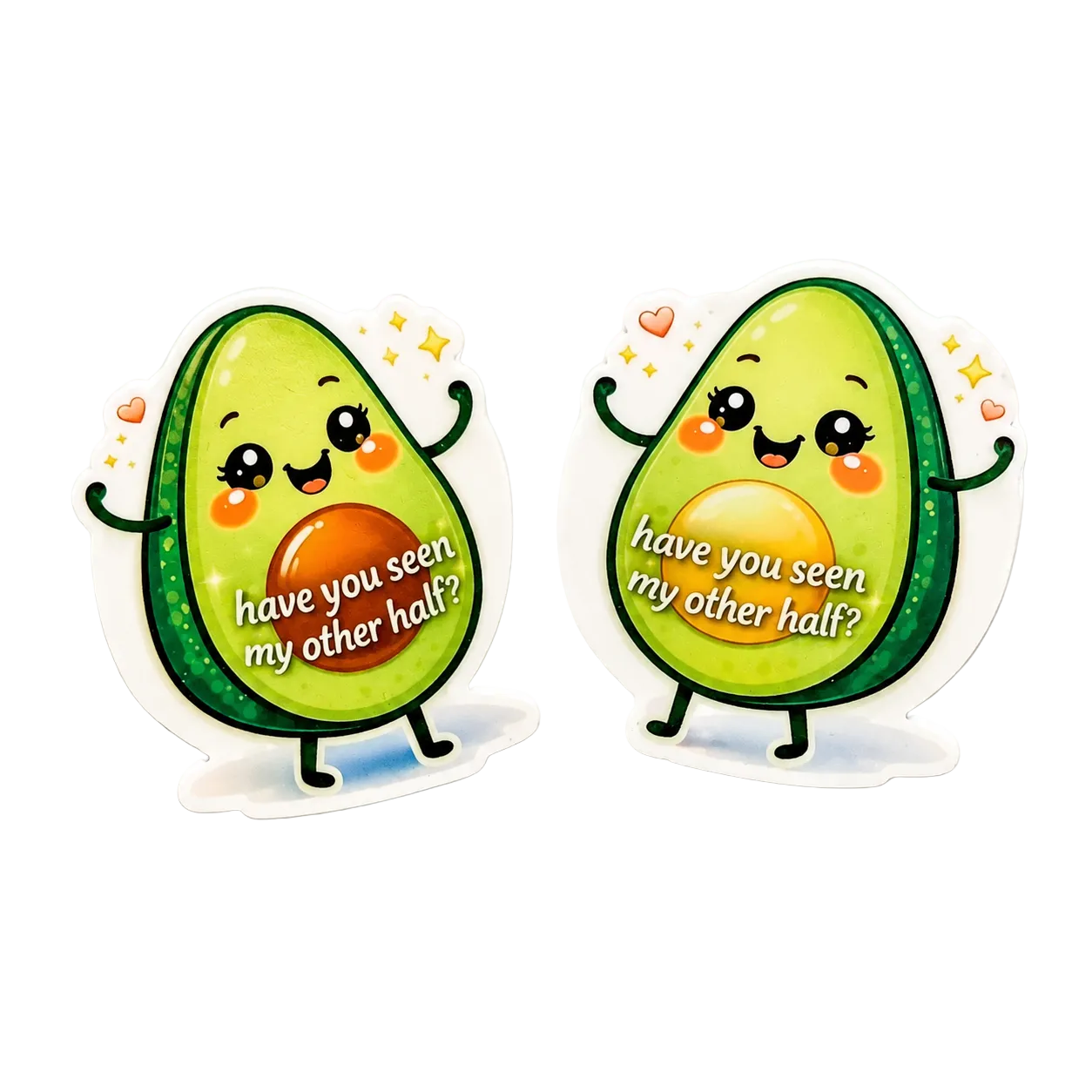Avocado - Bestie Duos | Plastic Add-On - BadgeSmith