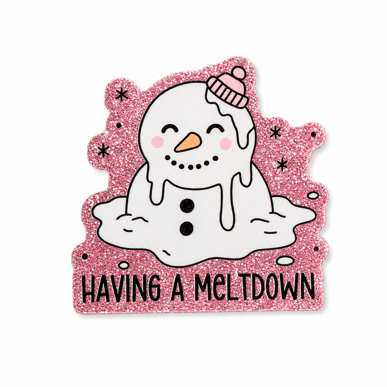 Having a Meltdown | Plastic Add-On - BadgeSmith
