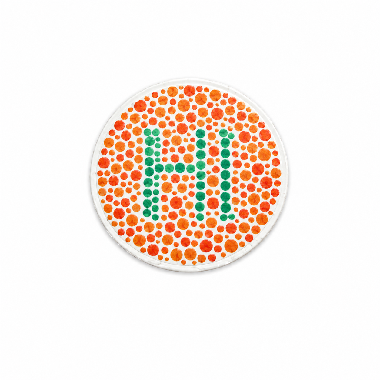 HI Ishihara Eye Test | Plastic Add-On - BadgeSmith