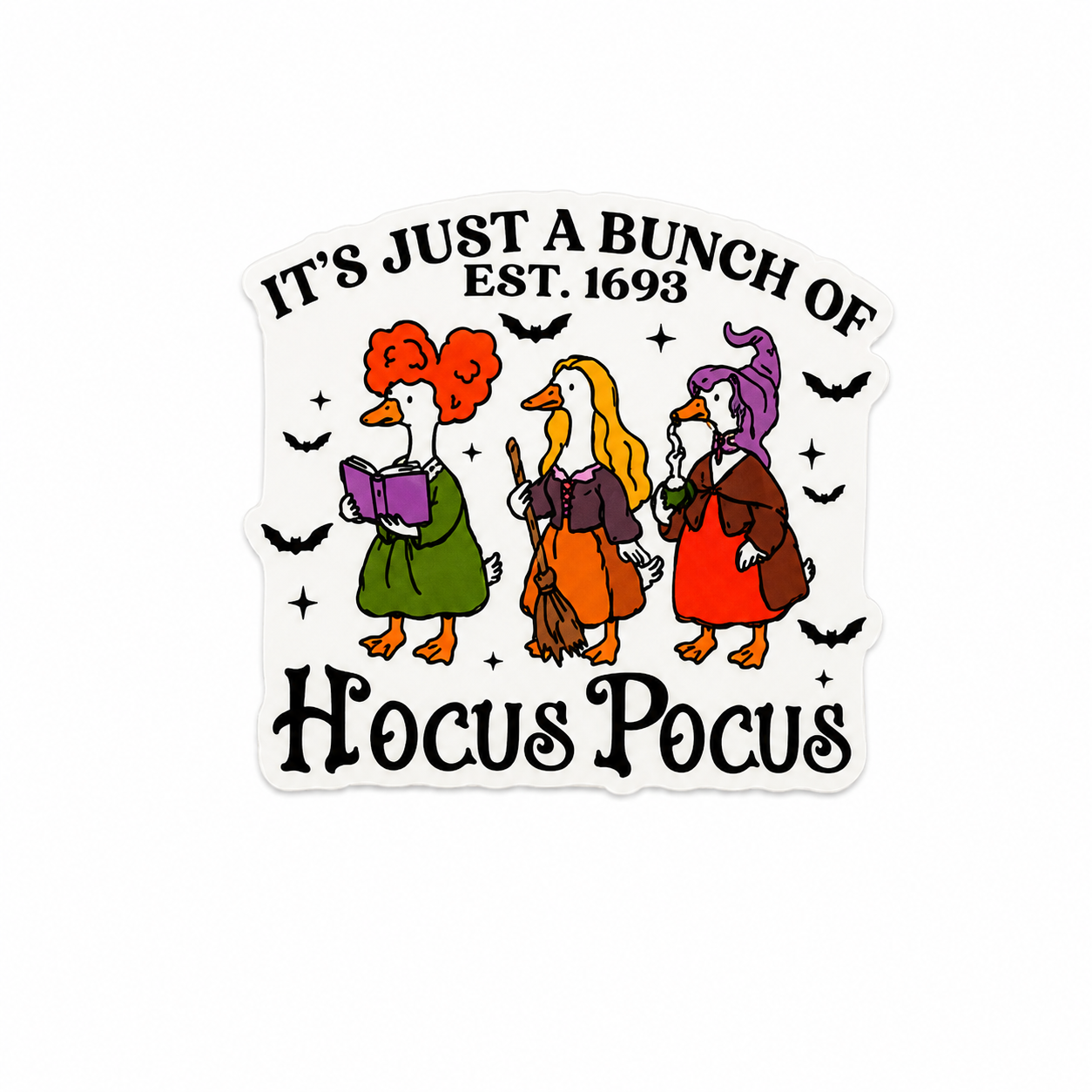 Goose Trio Halloween | Plastic Add-On - BadgeSmith