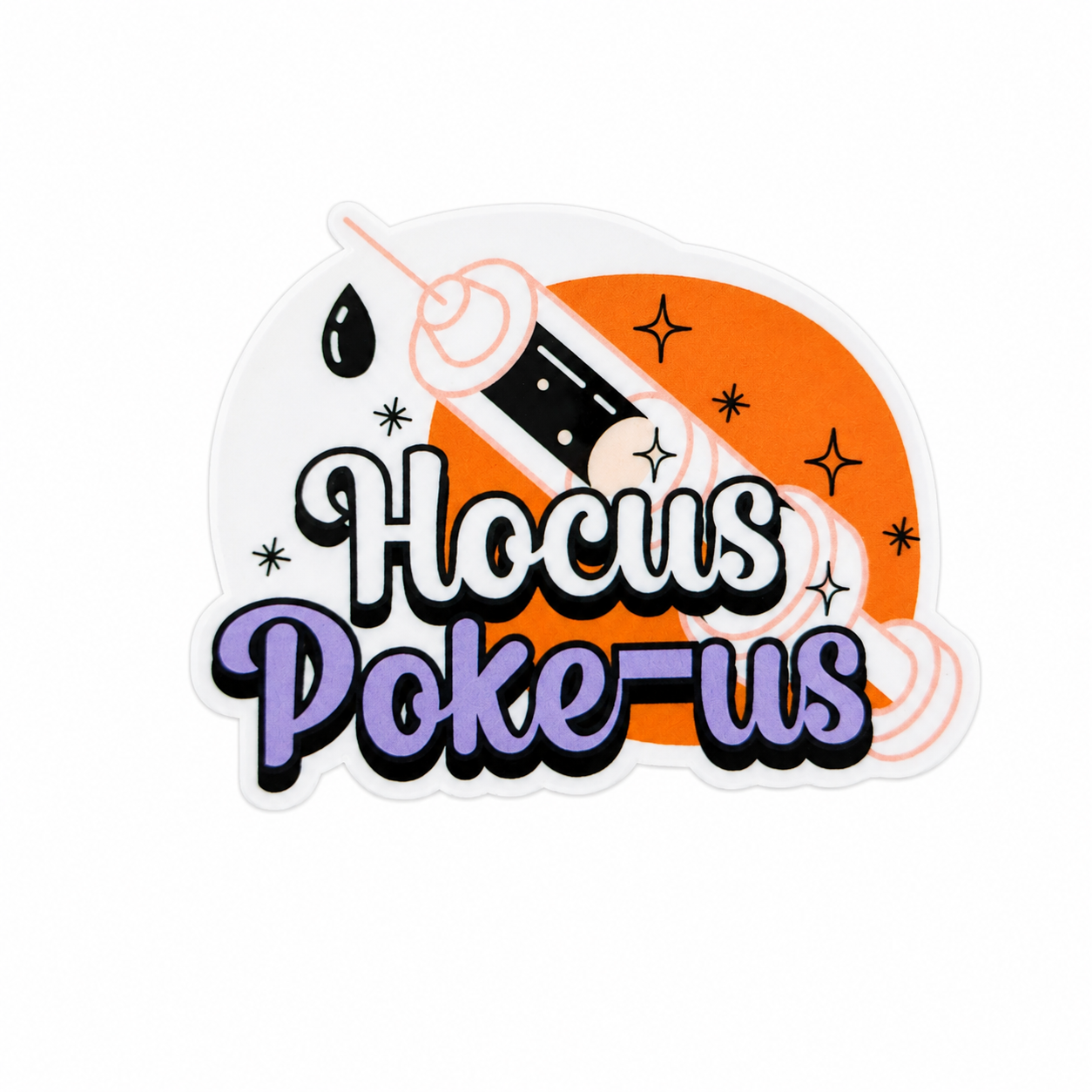 Hocus Poke-us | Plastic Add-On - BadgeSmith