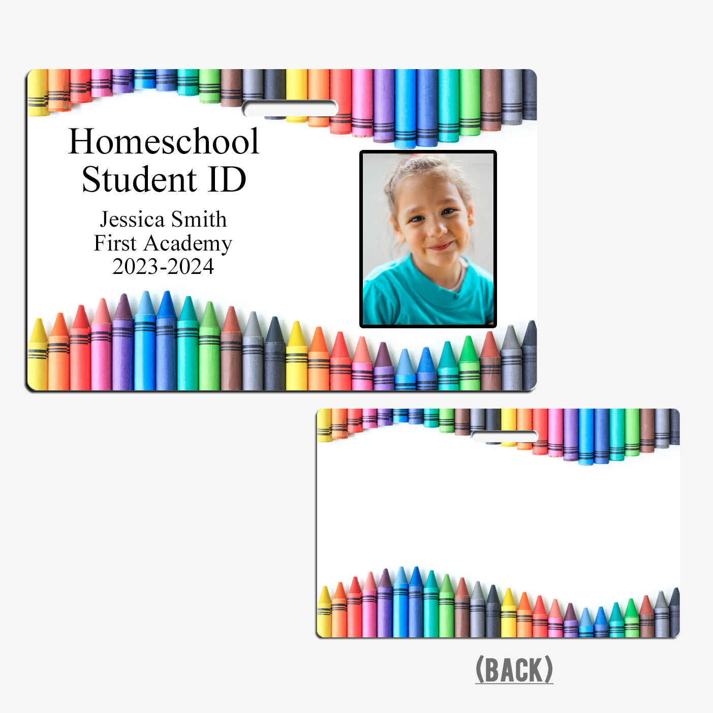 Homeschool Student ID Card - BadgeSmith