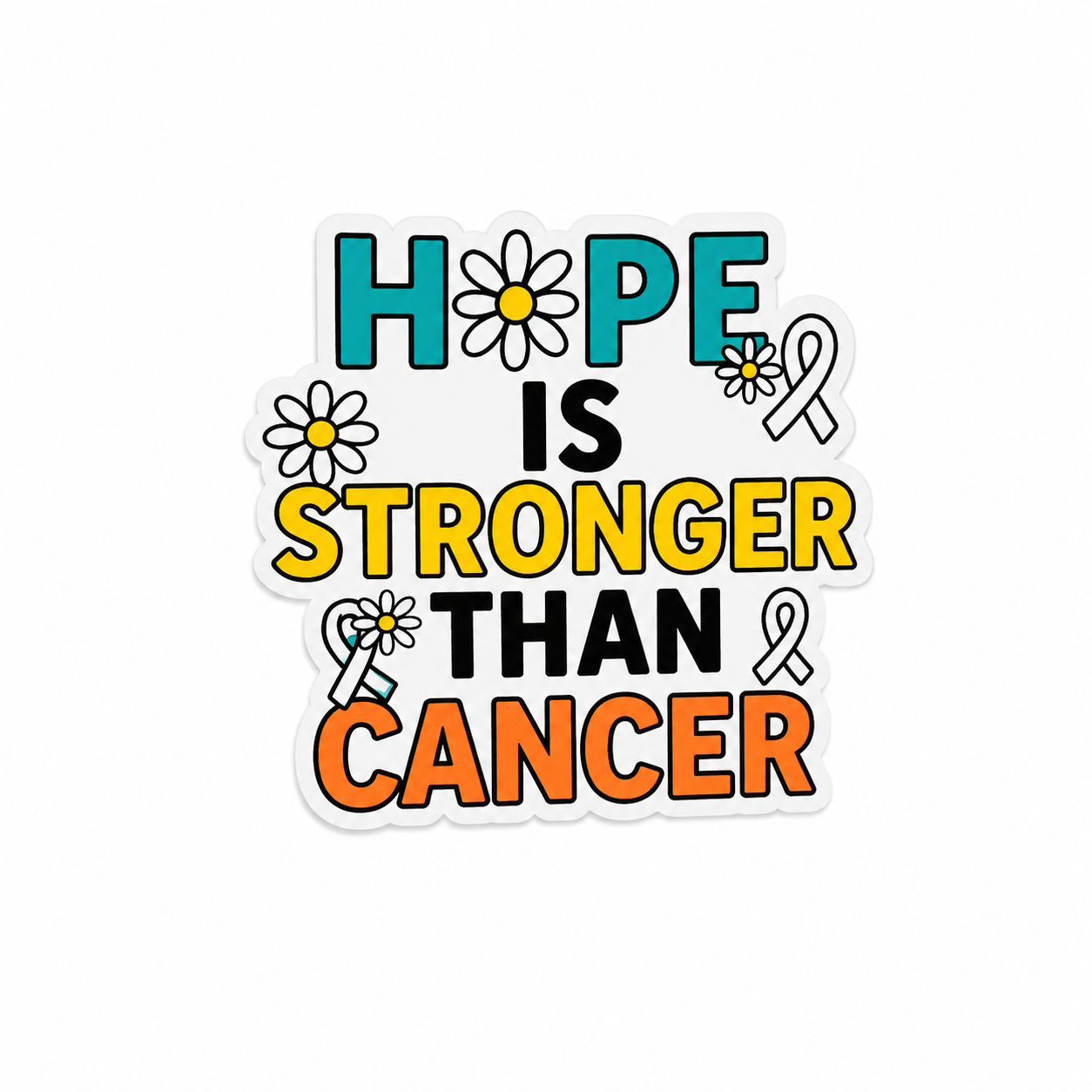 Hope is Stronger | Plastic Add-On - BadgeSmith