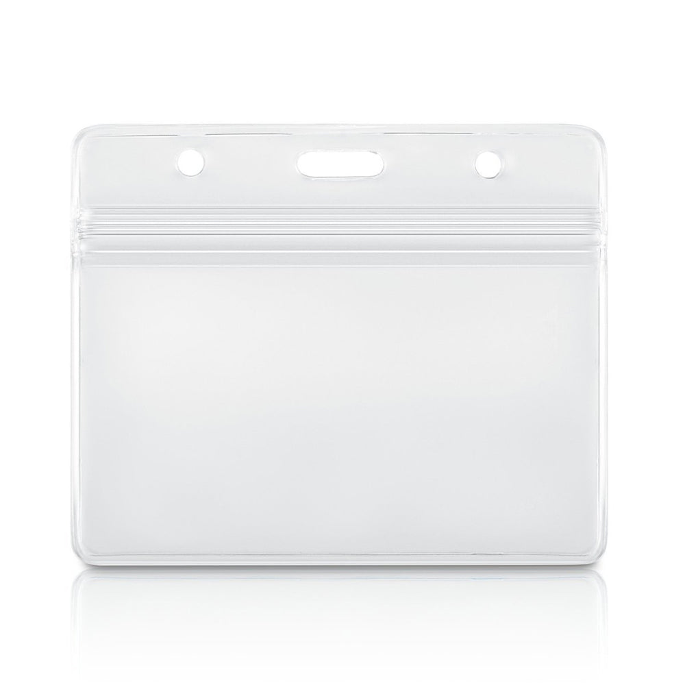 Horizontal Plastic Sleeve - BadgeSmith