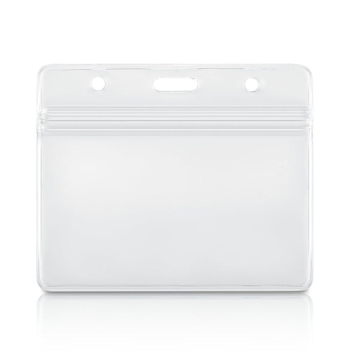 Horizontal Plastic Sleeve - BadgeSmith