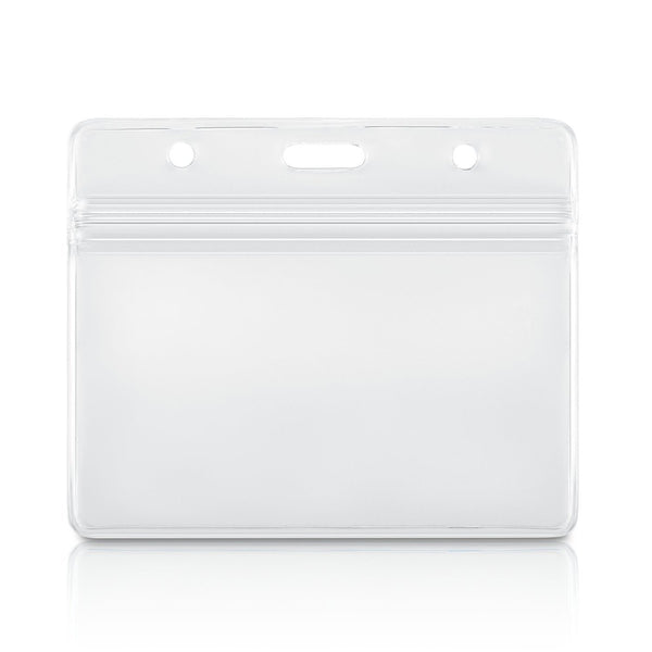 Horizontal Plastic Badge Sleeve - BadgeSmith