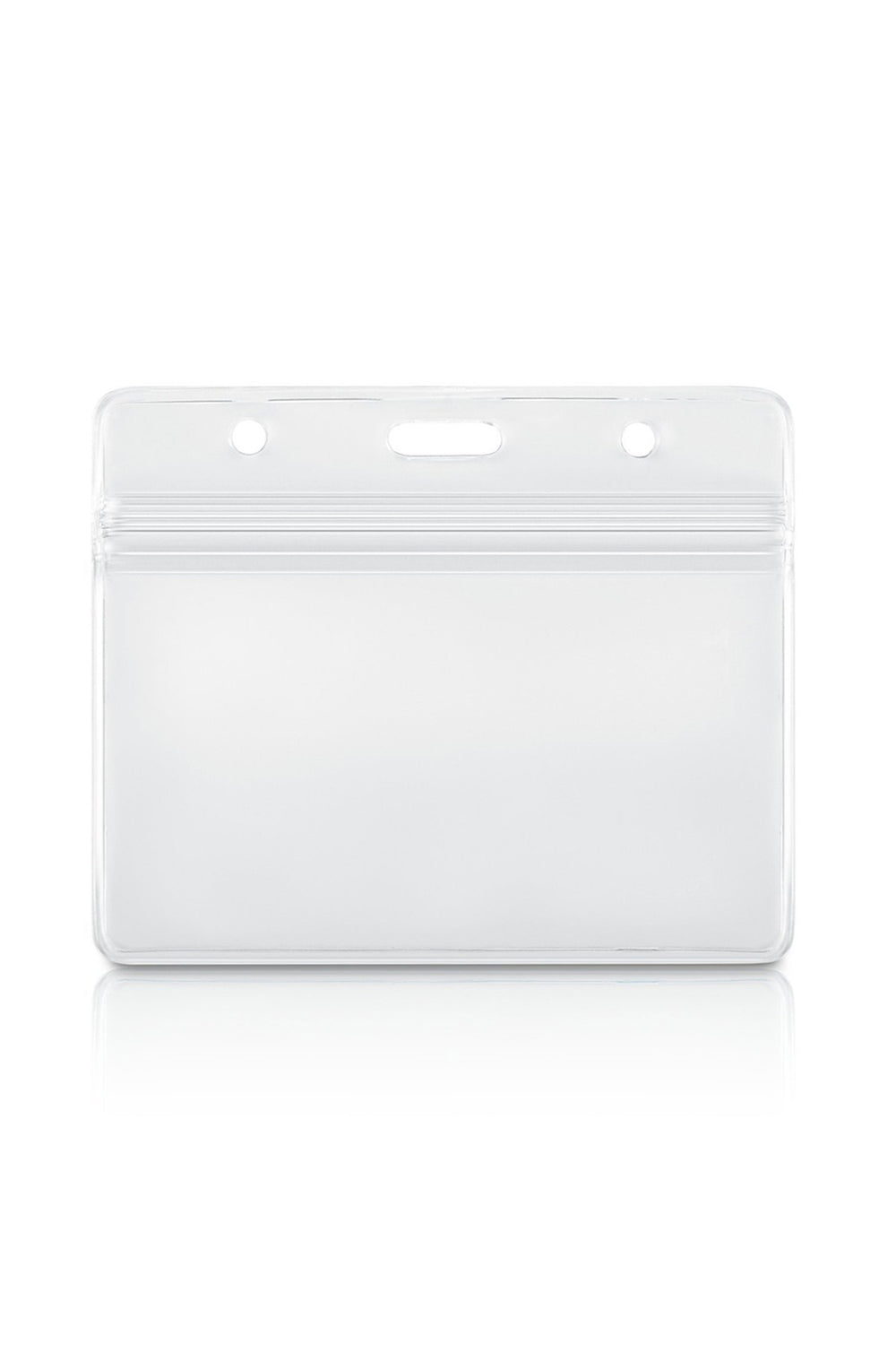 Horizontal Plastic Sleeve - BadgeSmith