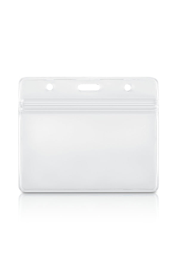 Horizontal Plastic Sleeve - BadgeSmith