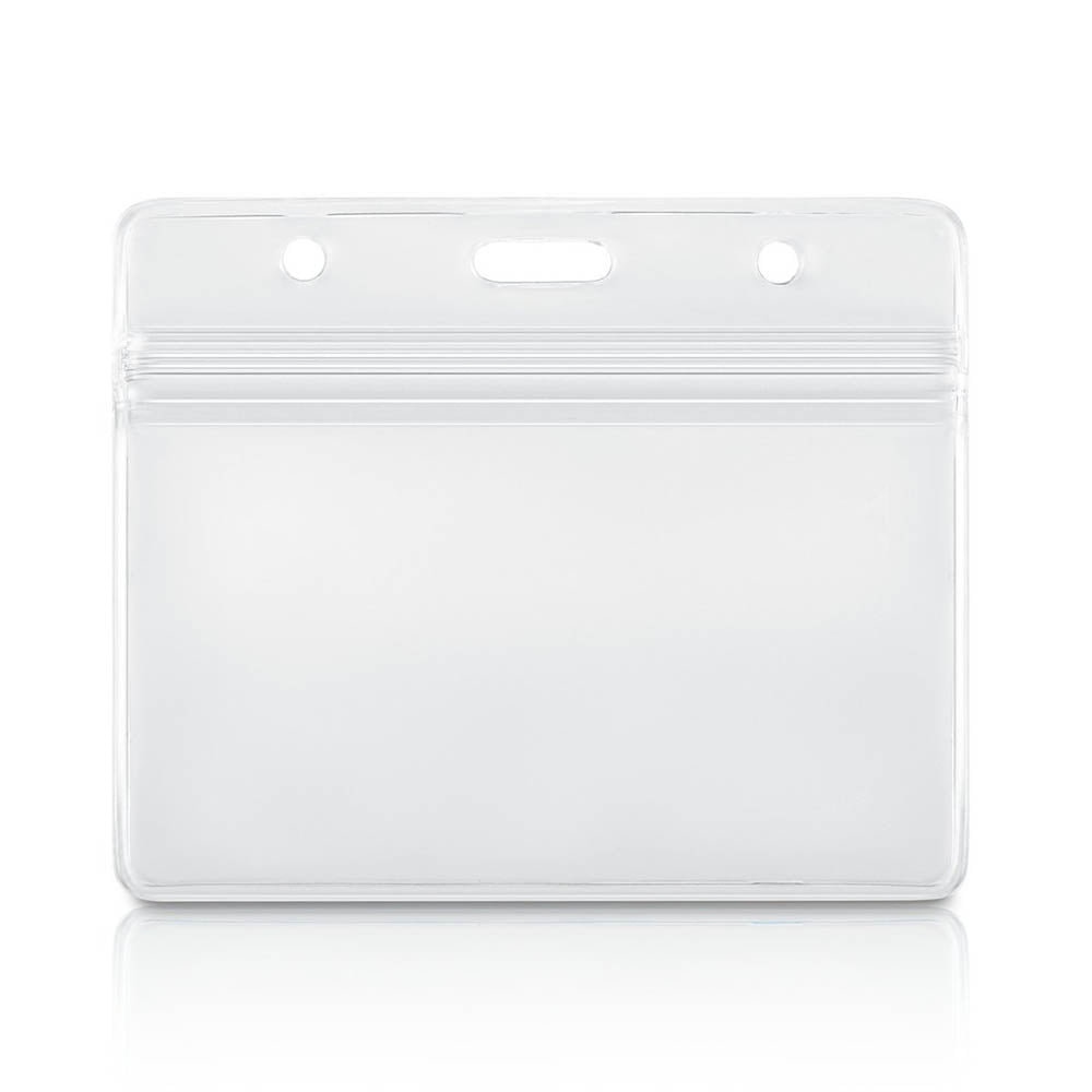 Horizontal Plastic Sleeve - BadgeSmith