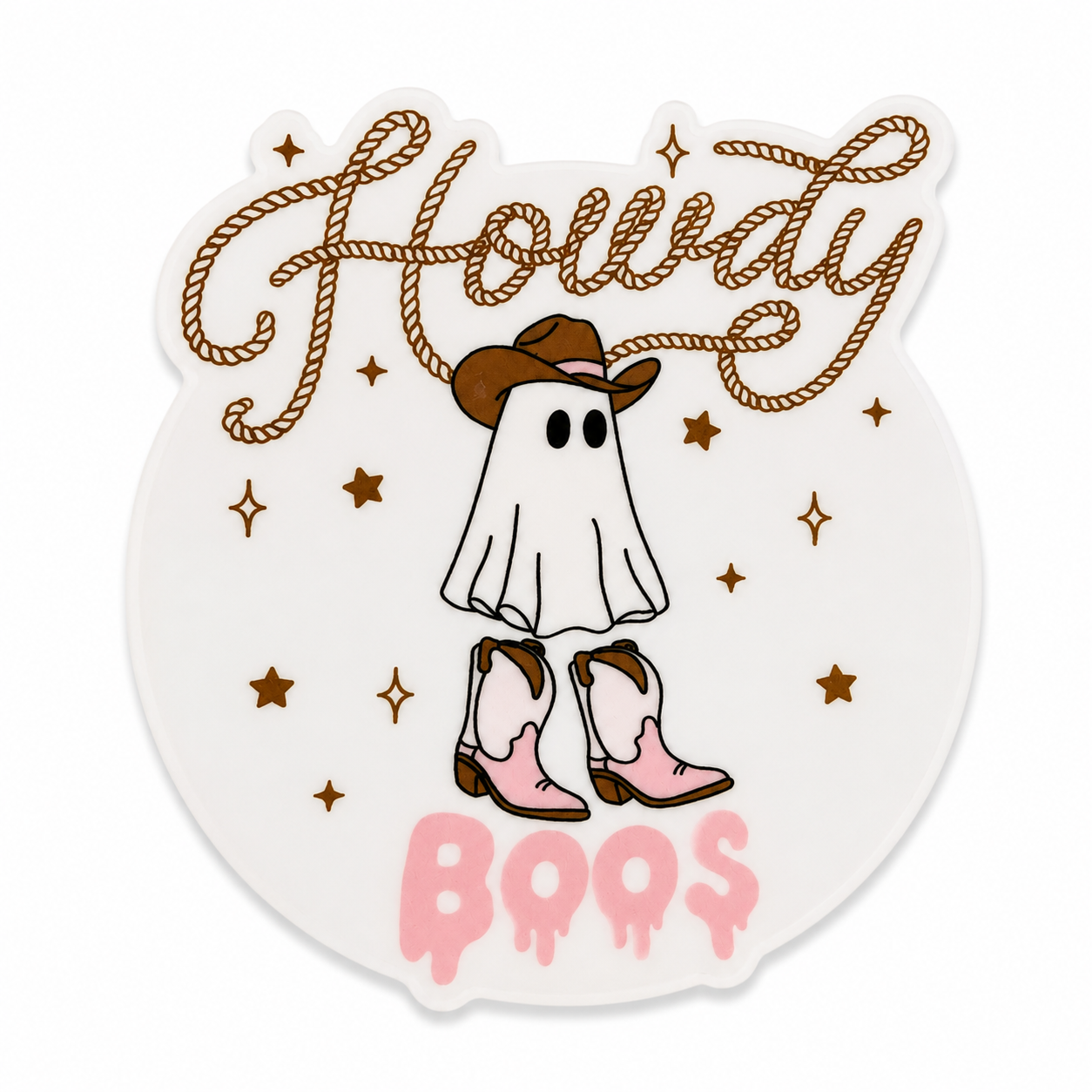 Howdy Boos | Plastic Add-On - BadgeSmith
