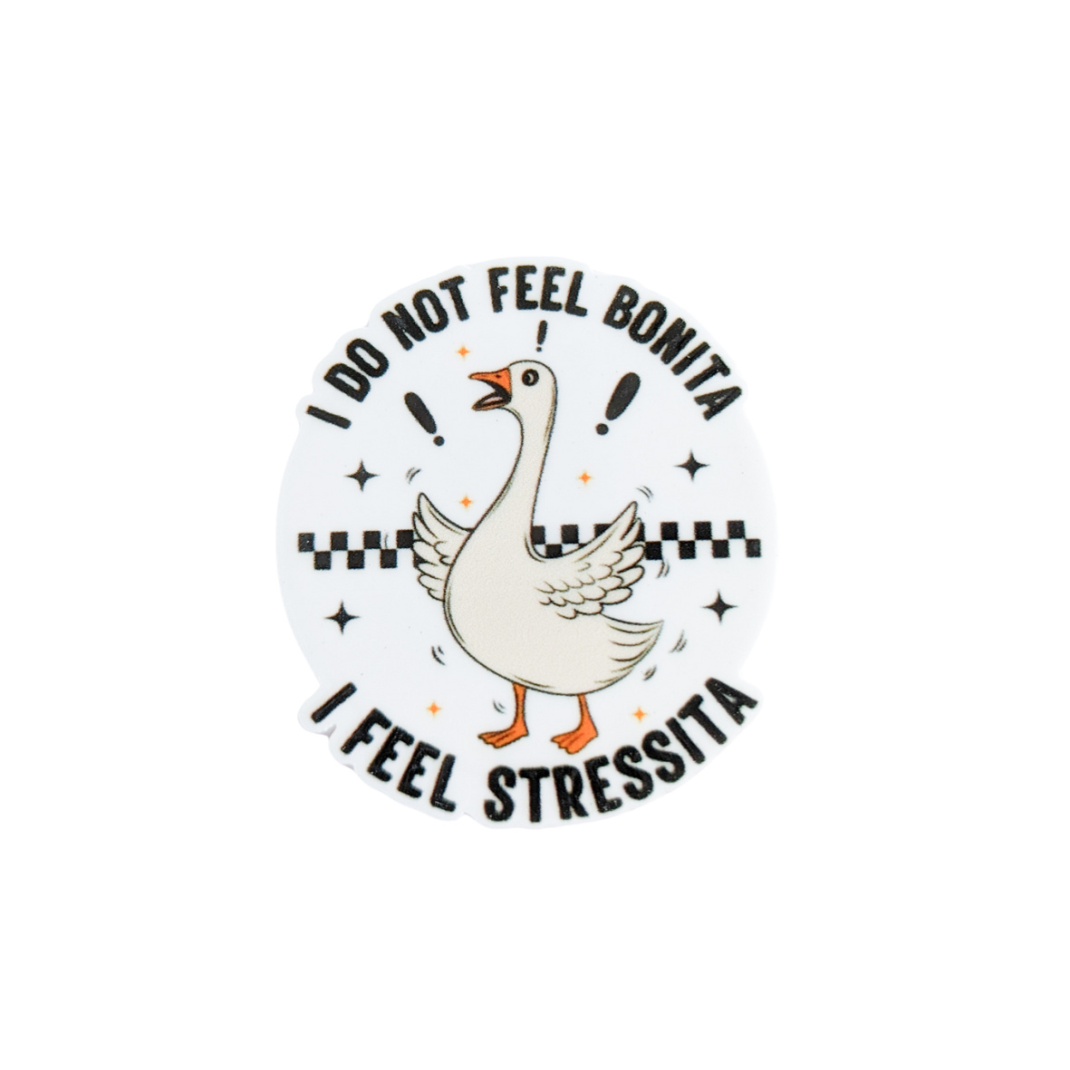 Feel Stressita | Plastic Add-On - BadgeSmith