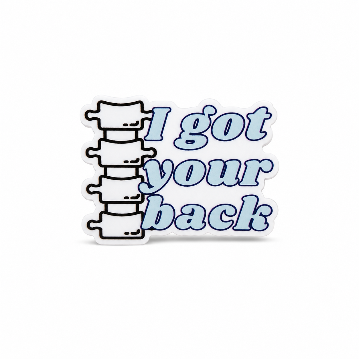 I Got Your Back | Plastic Add-On - BadgeSmith