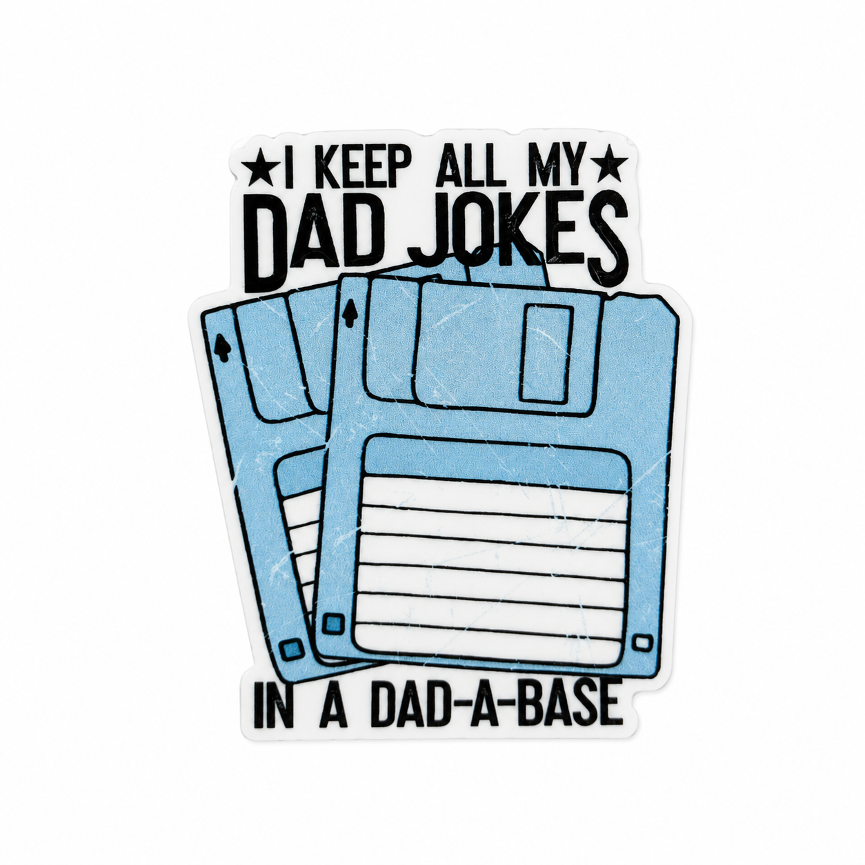 Dad Jokes | Plastic Add-On - BadgeSmith