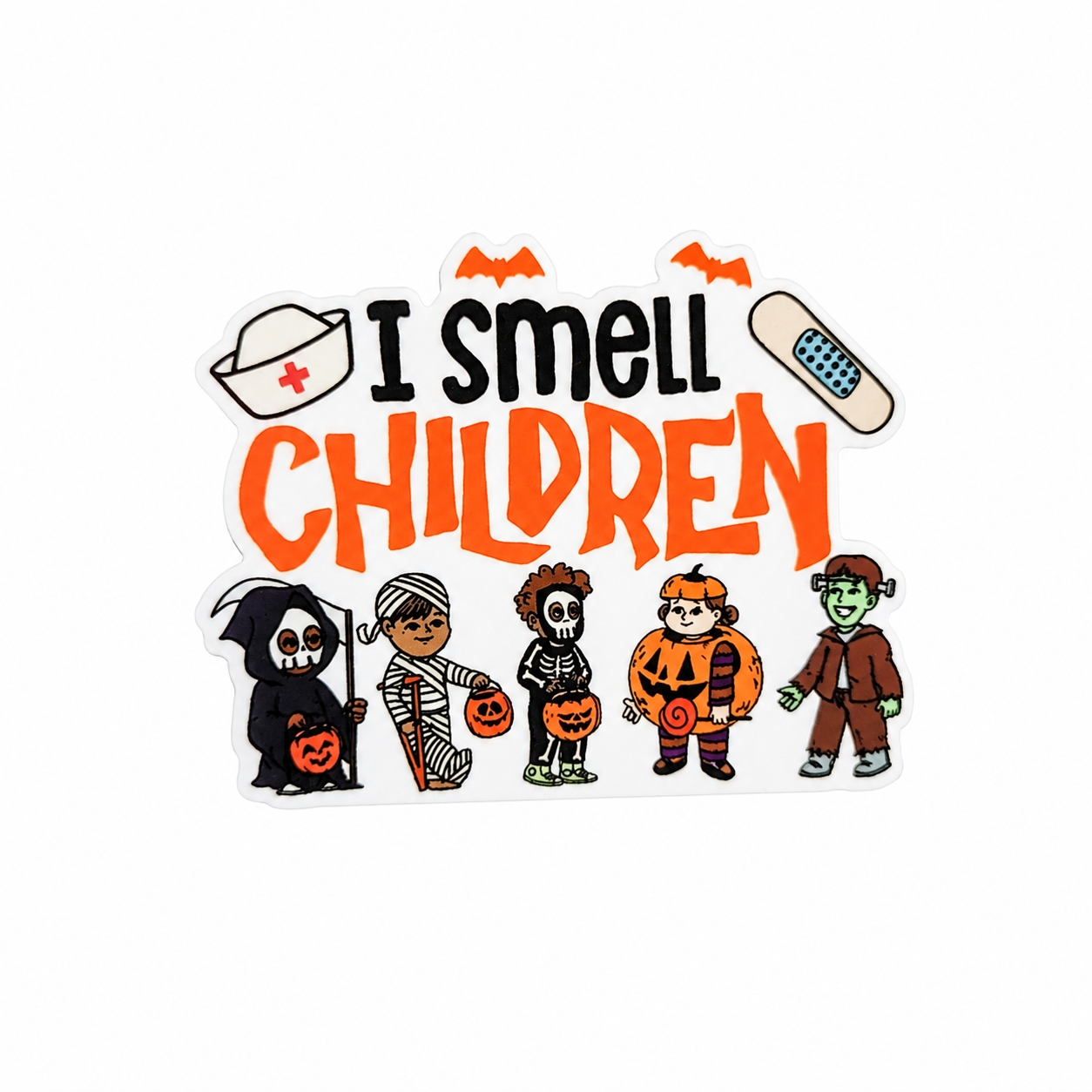 I Smell Children | Plastic Add-On - BadgeSmith
