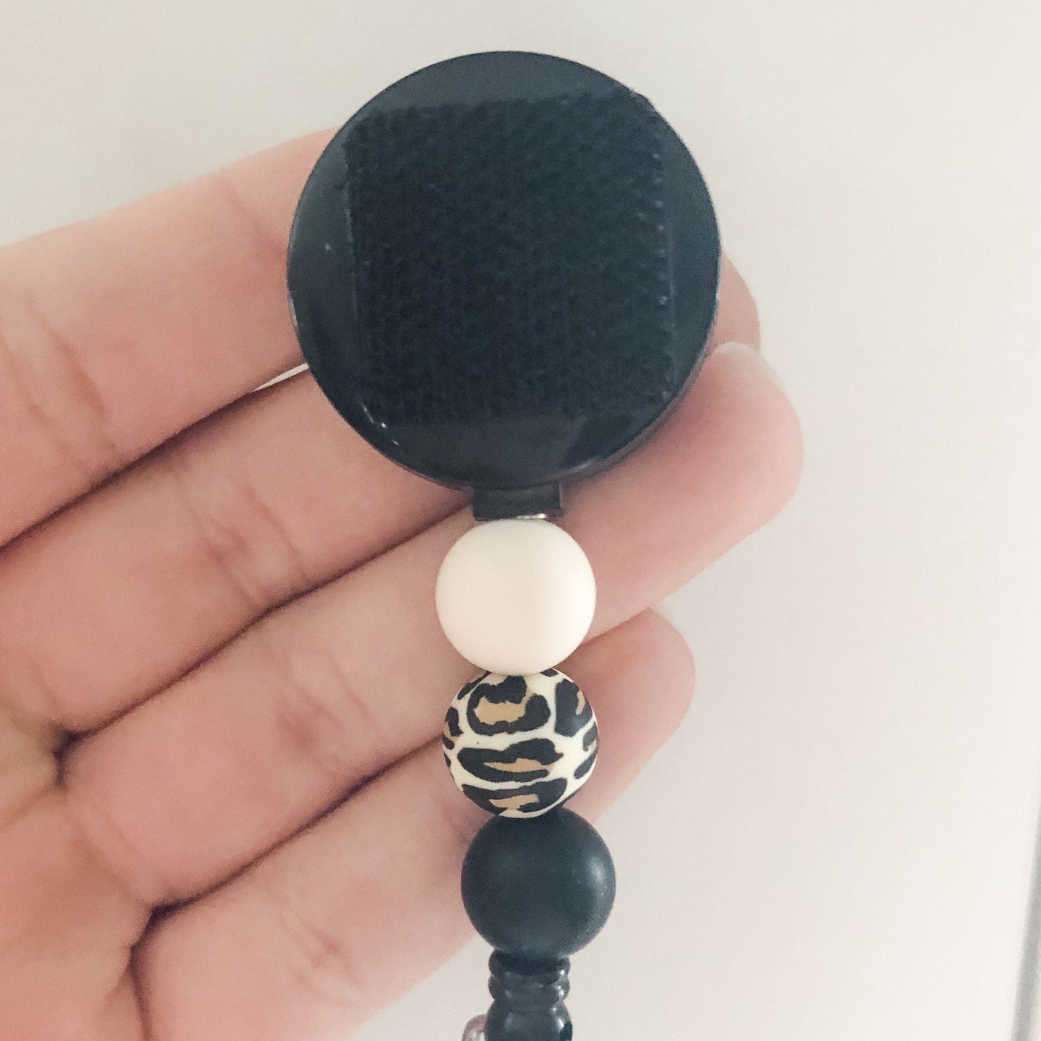 Decorative CHEETAH Interchangeable Badge Reel