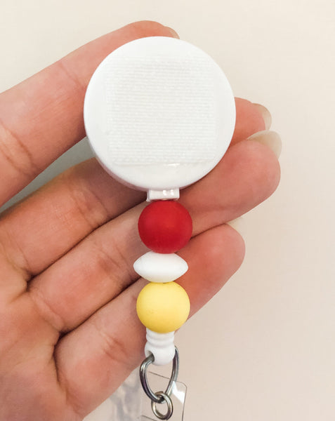 Decorative CHIEFS Interchangeable Badge Reel - BadgeSmith