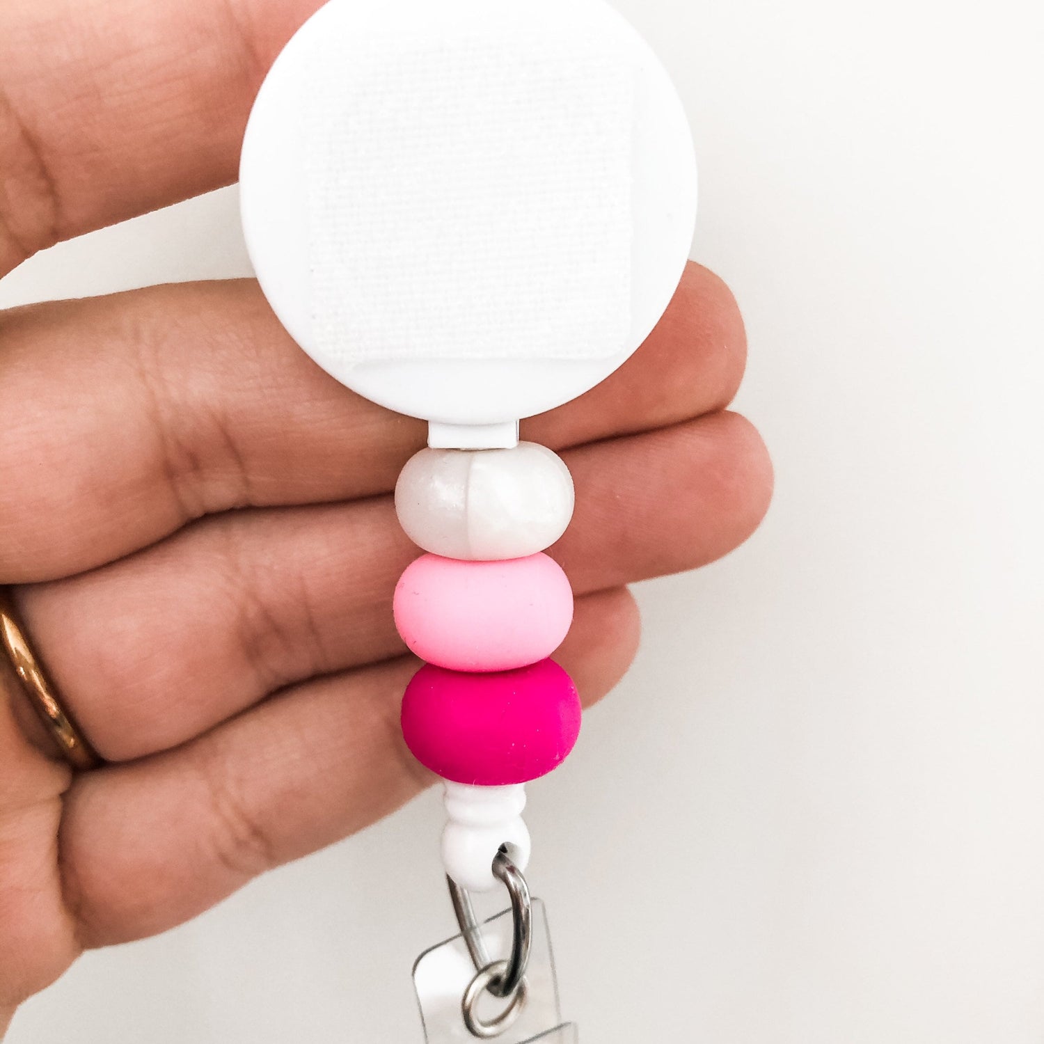 Decorative Valentine’s Day Interchangeable Badge Reel