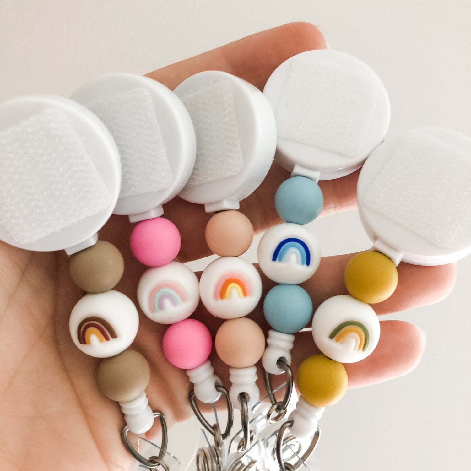RAINBOW  Interchangeable Badge Reel