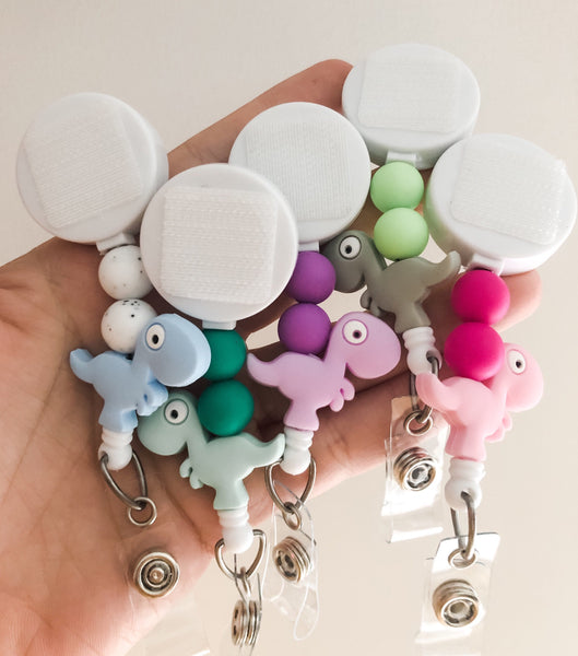 DINOSAUR Interchangeable Badge Reel - BadgeSmith