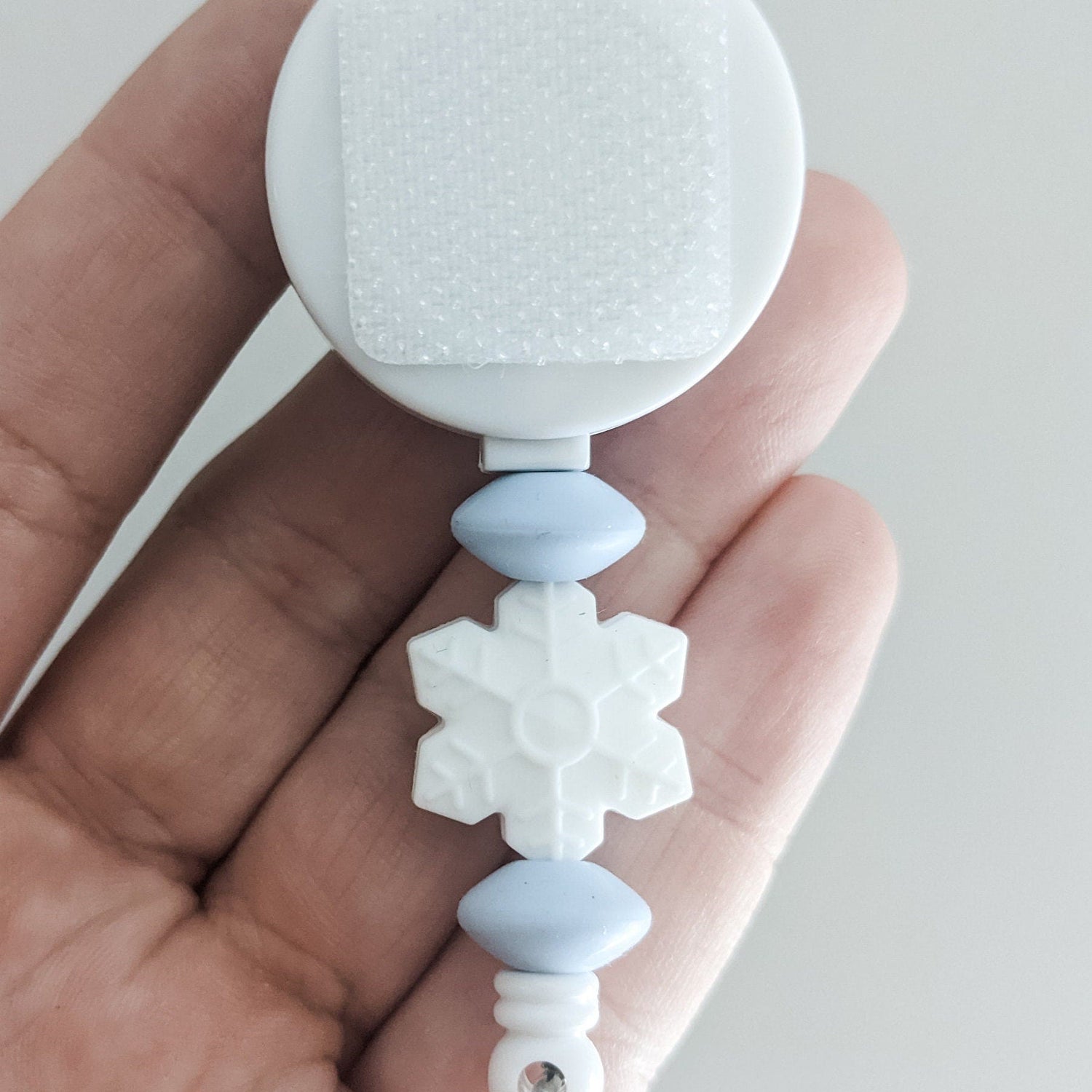Snowflake Christmas Interchangeable Badge Reel