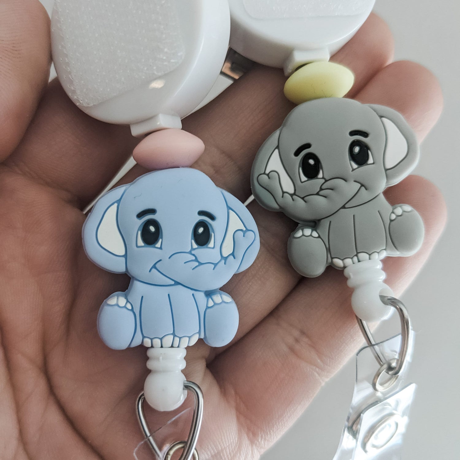 NEW Elephant Interchangeable Badge Reel