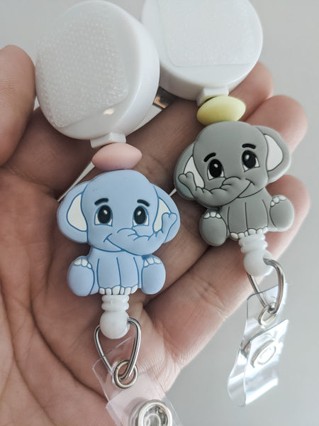NEW Elephant Interchangeable Badge Reel - BadgeSmith