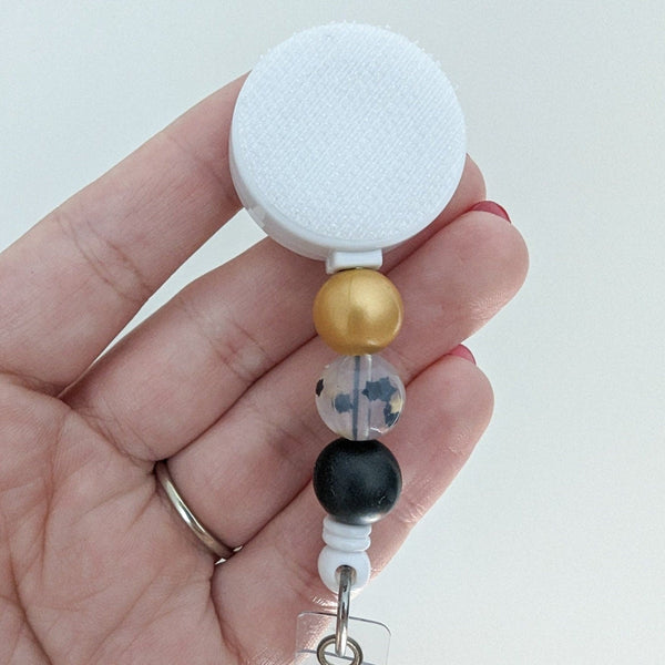 NEW YEARS Interchangeable Badge Reel - BadgeSmith