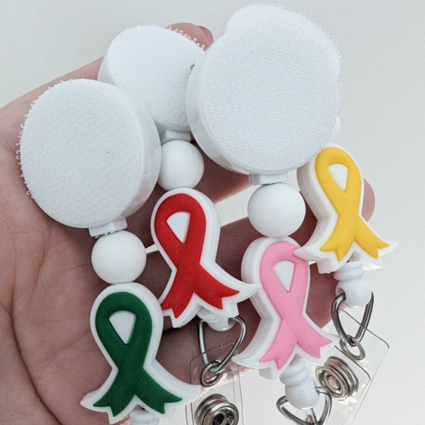AWARENESS Ribbon Interchangeable Badge Reel