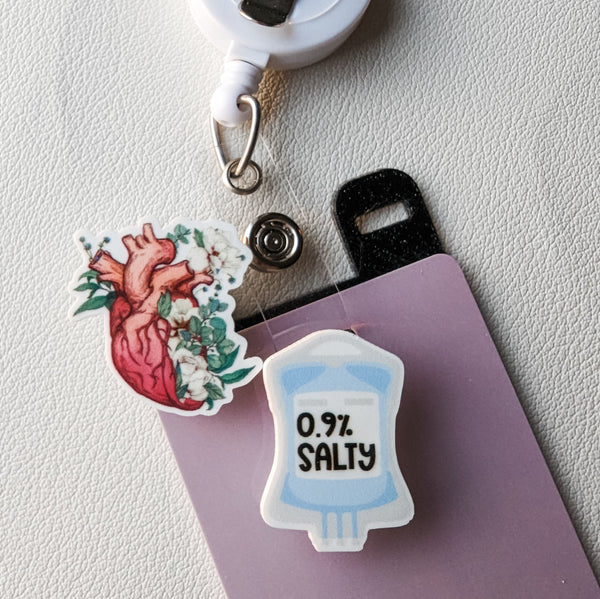 Badge Topper / CHARM COLLECTION - Cardiac Medical - Charm Only / 2C46 - BadgeSmith