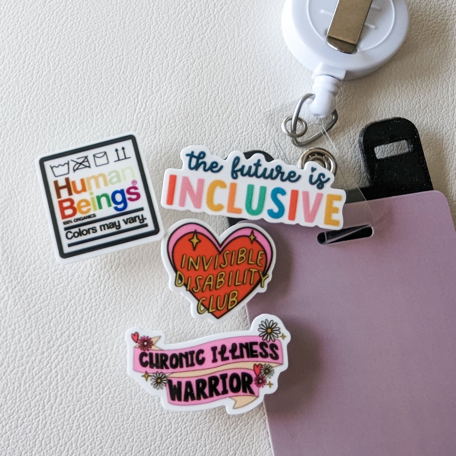 Badge Topper / CHARM COLLECTION - Inclusive - Charm Only - BadgeSmith