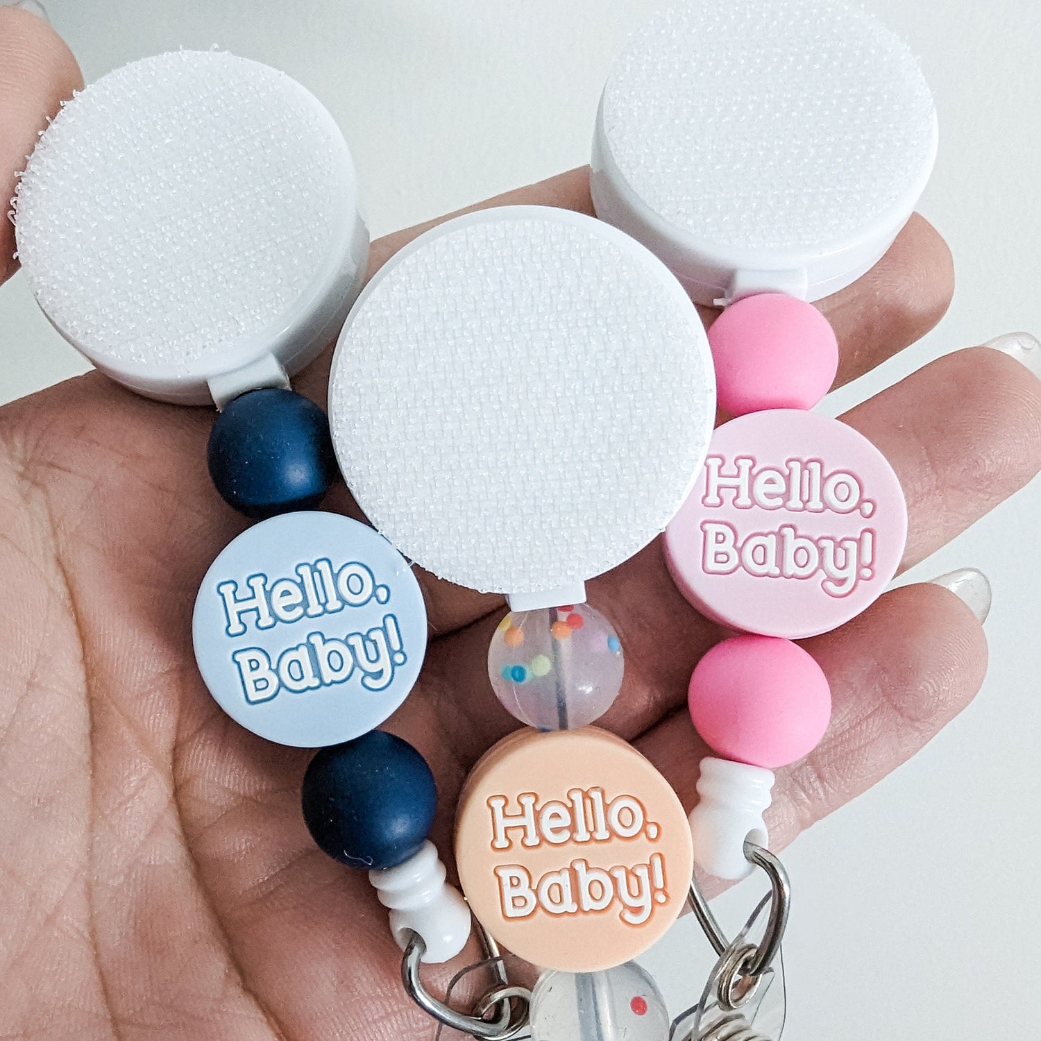 Hello Baby / Interchangeable Badge Reel