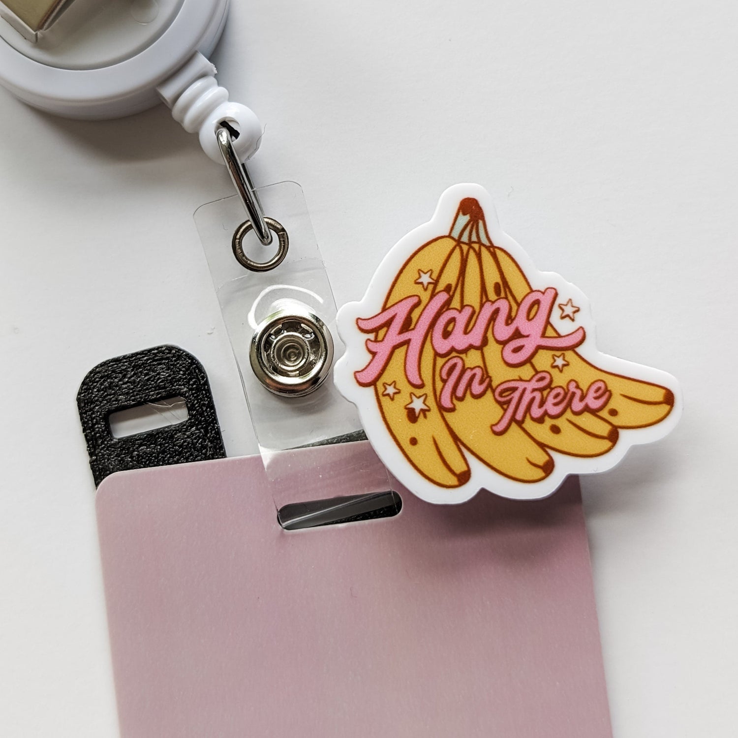 Badge Topper / CHARM COLLECTION - Hang in There - Charm Only