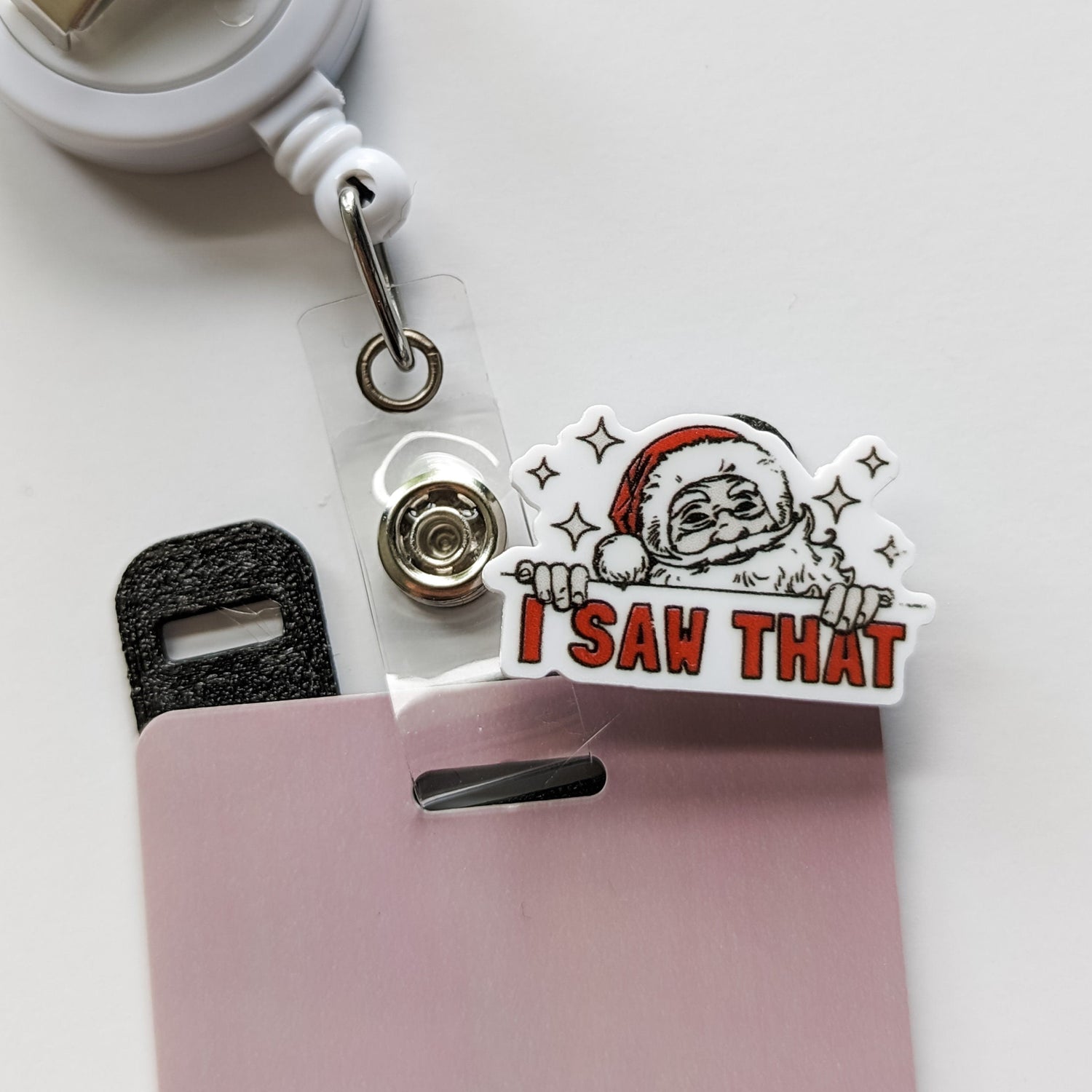 Badge Topper / CHARM COLLECTION - I Saw That - Charm Only