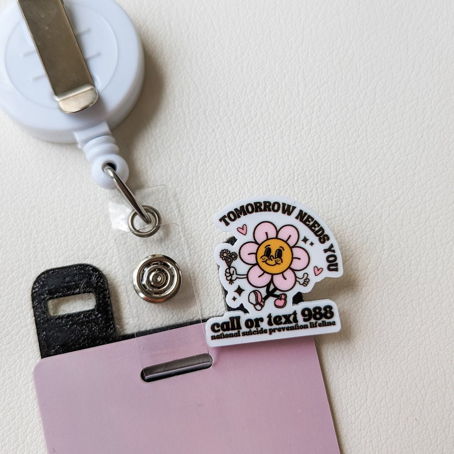 Badge Topper / CHARM COLLECTION - Tomorrow Needs You - Charm Only