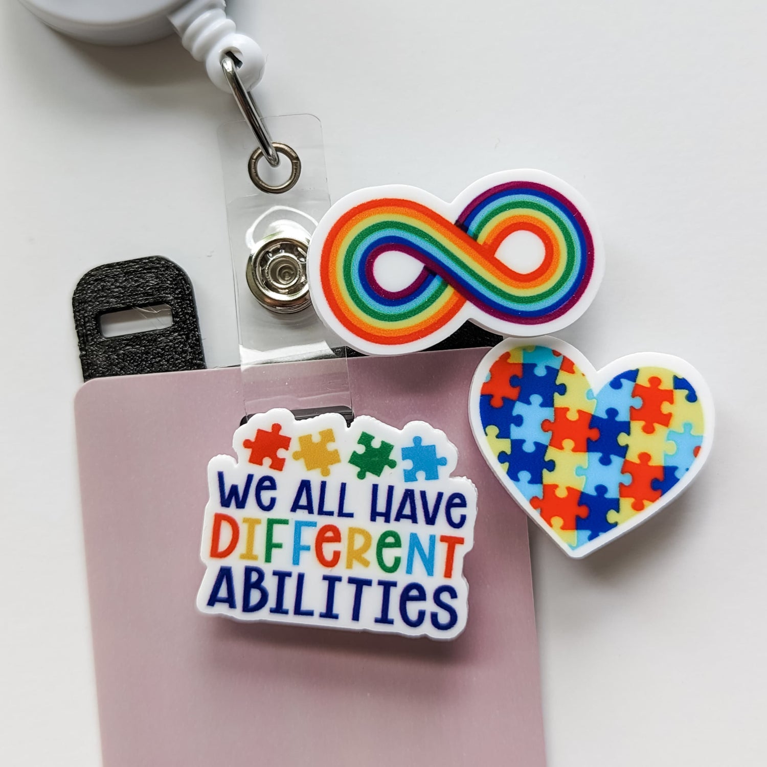 Badge Topper / CHARM COLLECTION - Autism Awareness - Charm Only