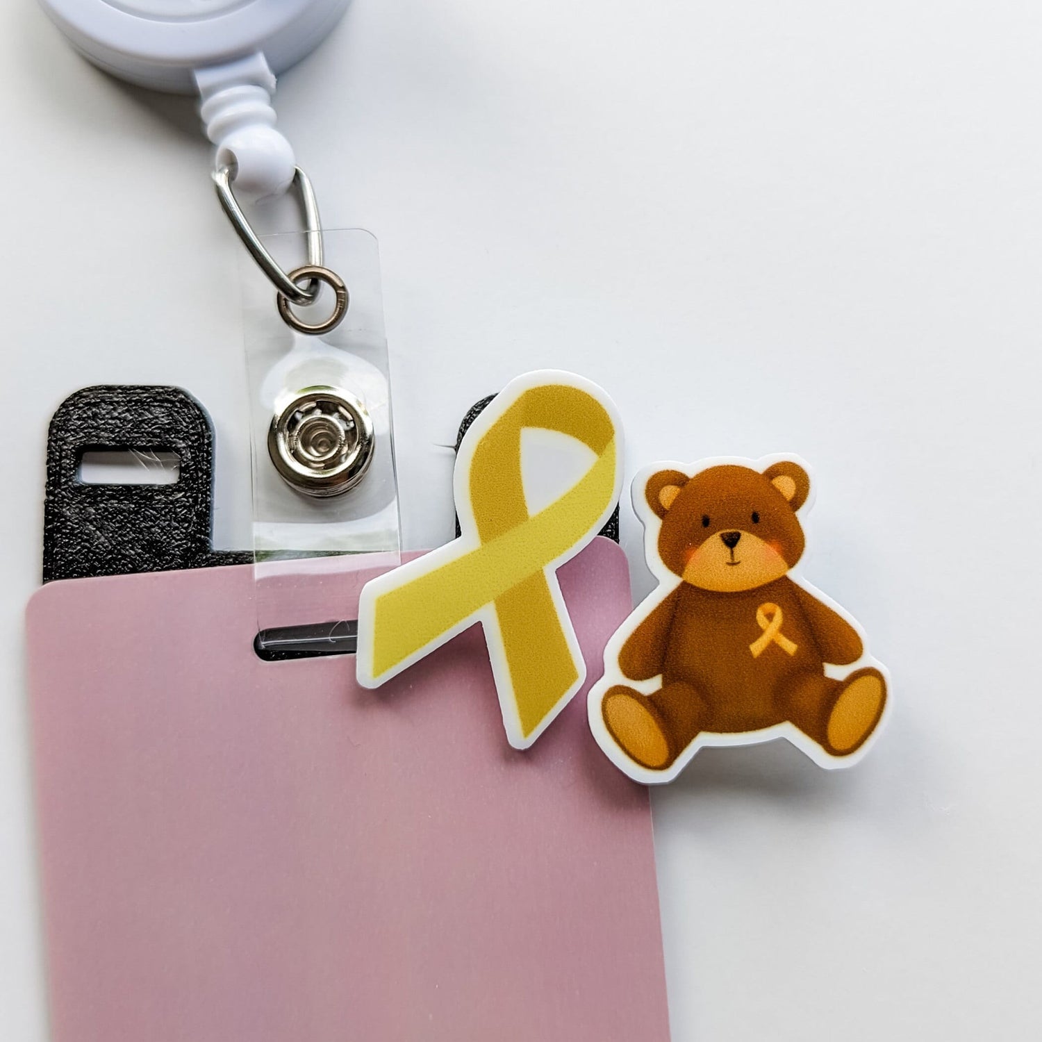 Badge Topper / CHARM COLLECTION - Childhood Cancer Awareness - Charm Only / 1C21 - BadgeSmith