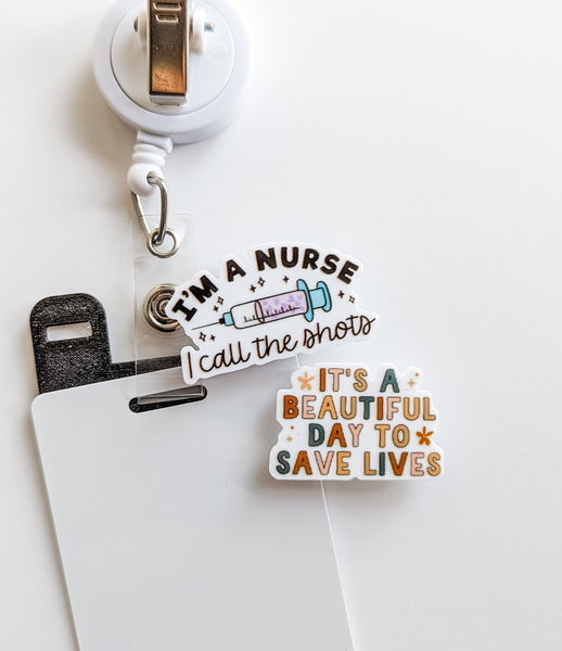Badge Topper / CHARM COLLECTION - Nurse - Charm Only / 1C11 - BadgeSmith