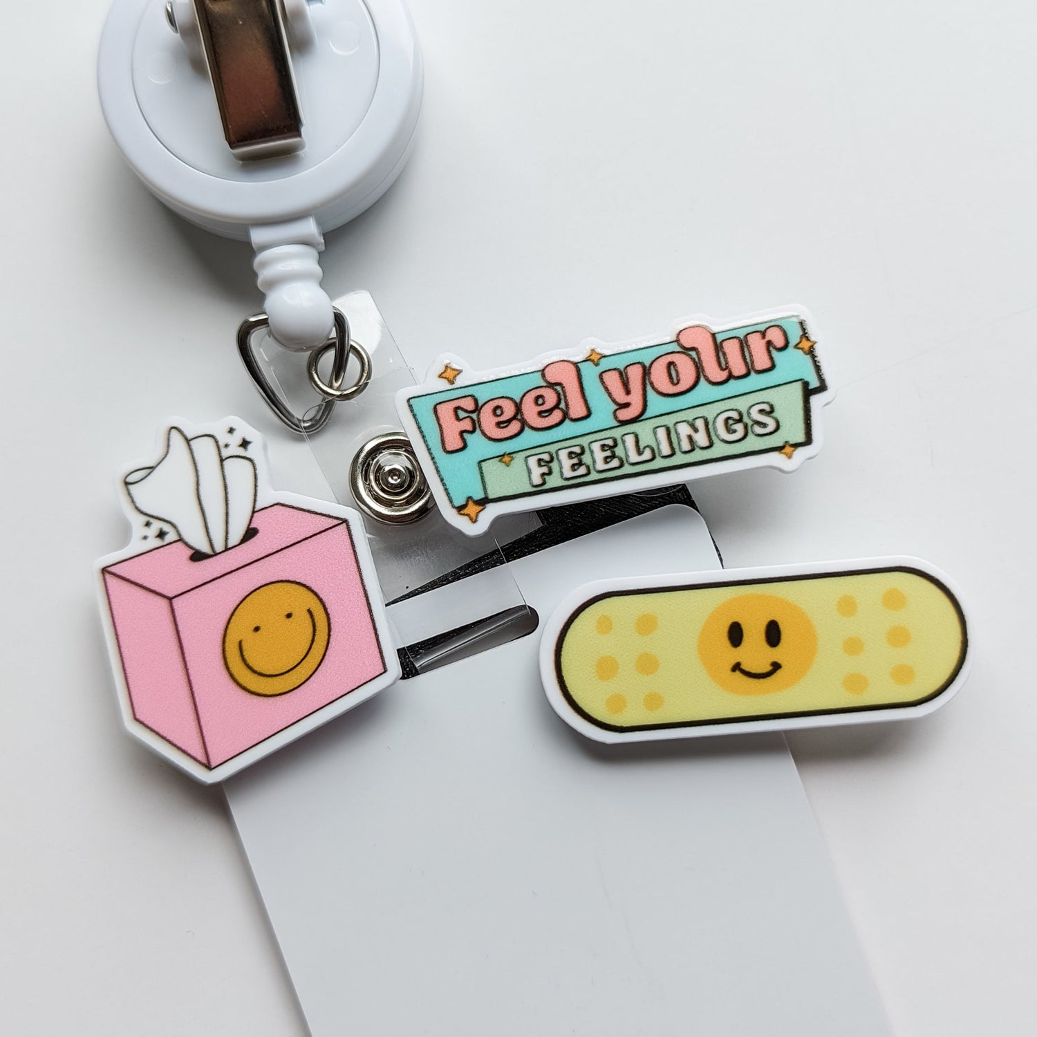 Badge Topper / CHARM COLLECTION - Take Care / Charm ONLY
