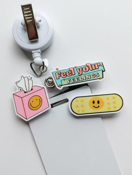 Badge Topper / CHARM COLLECTION - Take Care / Charm ONLY - BadgeSmith